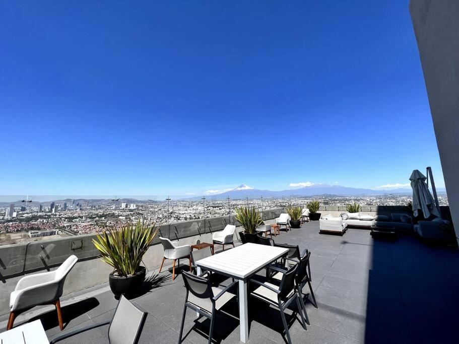 Luxury 3Br Apartment W Pool, Spa & Stunning Views Puebla Exterior foto